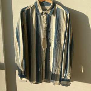 Mango Demin Button Up Long Selves